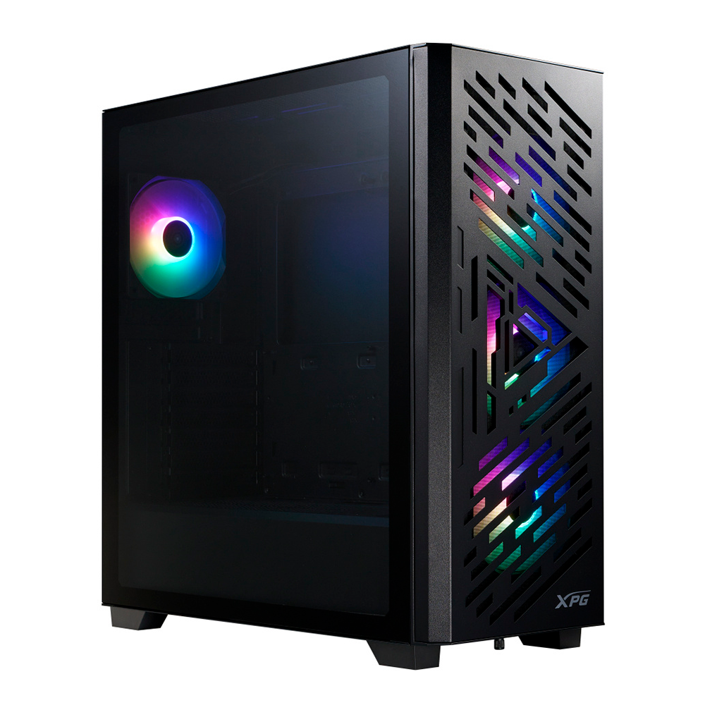 Gabinete XPG Lander 501, Full Tower EATX, Vidrio Templado, Negro.