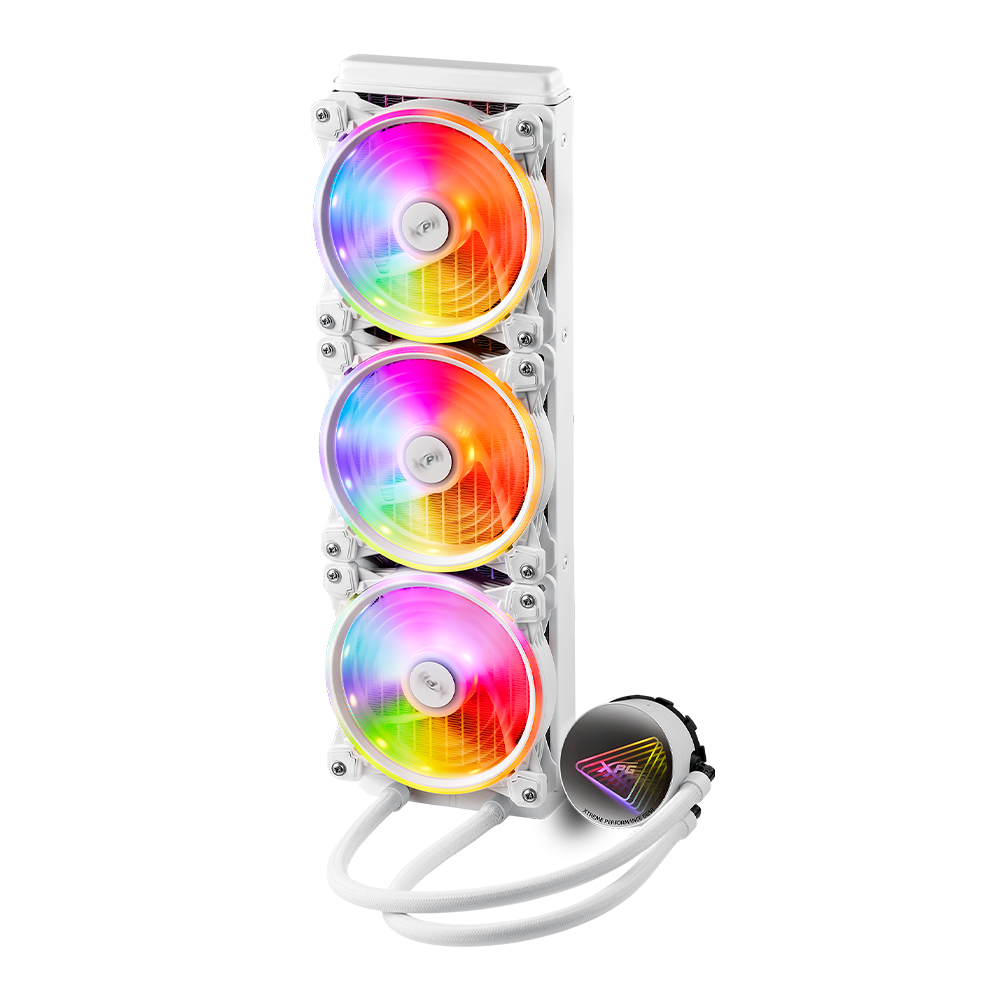 Enfriamiento Líquido Adata XPG Levante X360, 3x120mm, RGB, Hasta 600RPM.