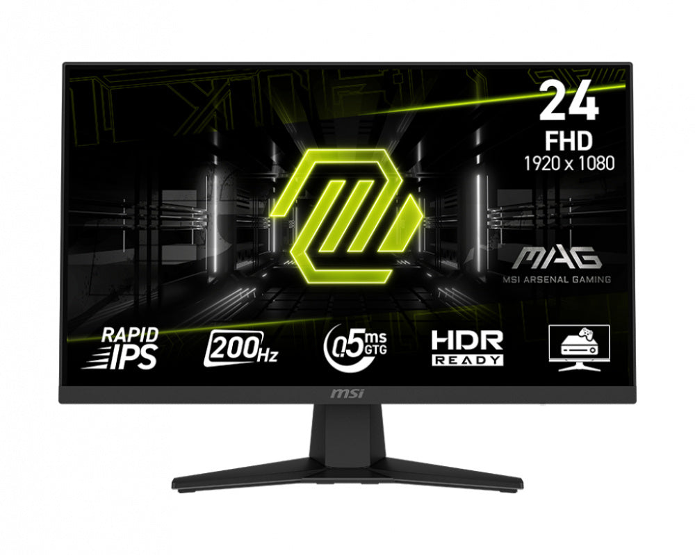 Monitor Gamer MSI MAG 244F LCD 23.6", 1920x1080 Full HD, 200Hz, Negro