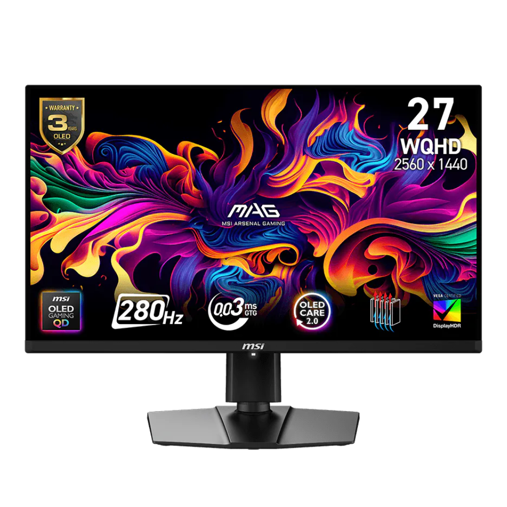 Monitor OLED MSI 27" 2560X1440 WQHD, Plano, 240Hz