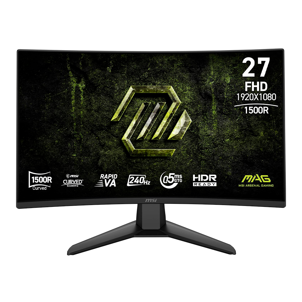 Monitor LED MSI 27" MAG 274CF X24, 1920x1080, 240Hz, 2*HDMI, Negro