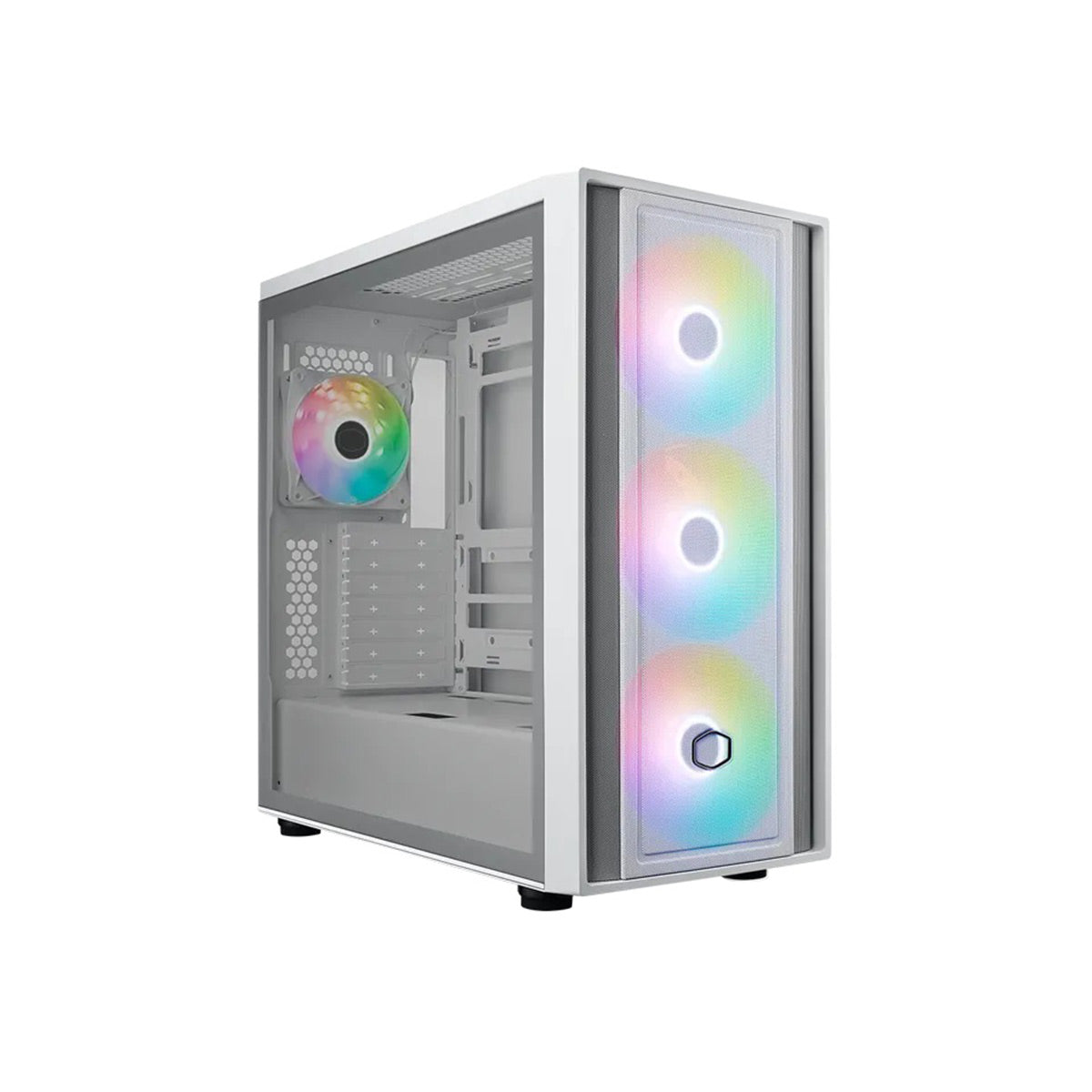Gabinete Cooler Master MasterBox 600 - ATX - Blanco