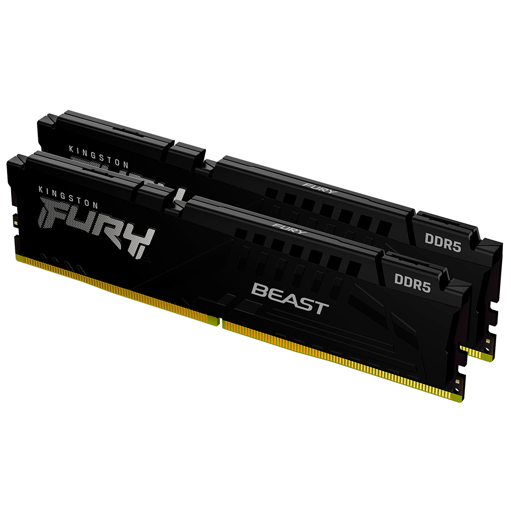 Kit de Memoria RAM DIMM Kingston Fury Beast 32GB 2x16 GB DDR5 5600MHz CL40