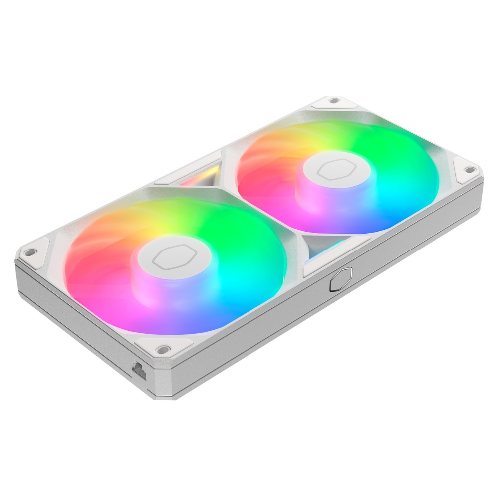 Kit de Ventiladores Cooler Master | Sickleflow Edge 240 | ARGB White Edition
