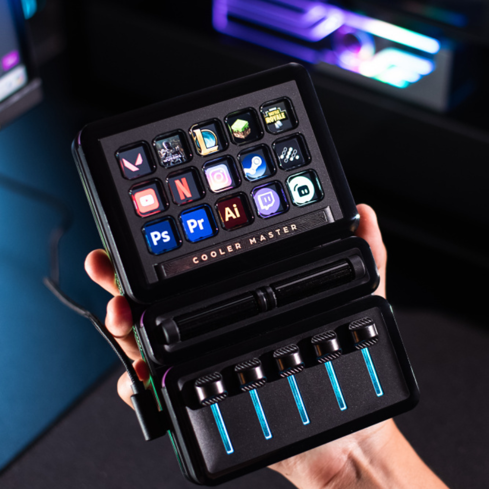 Teclado Cooler Master Stream Deck Creator Kit, 15 Teclas, Alámbrico, USB, Negro