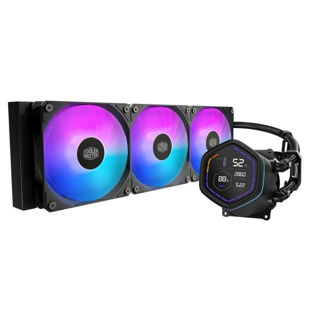Enfriamiento Liquido Cooler Master Ml Core Nex Digital, 360mm, Negro