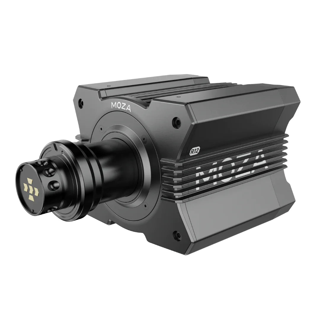 Moza R12 V2 Base De Volante Direct Drive — 12 Nm De Potencia Para Simracing Profesional En PC
