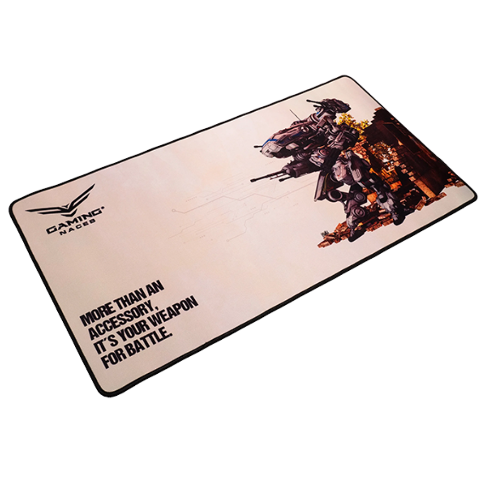 Mouse Pad Naceb Bitbane Microfibra, Antideslizante, 61*31Cm.