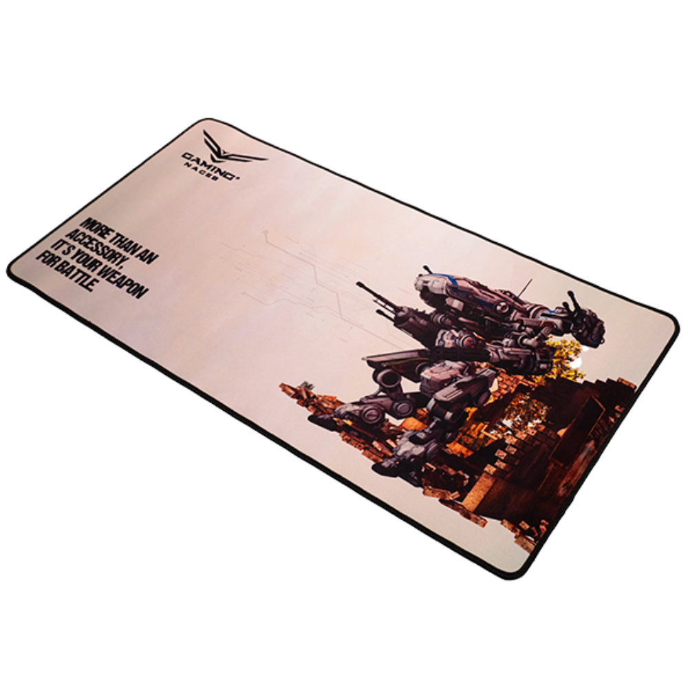 Mouse Pad Naceb Bitbane Microfibra, Antideslizante, 61*31Cm.