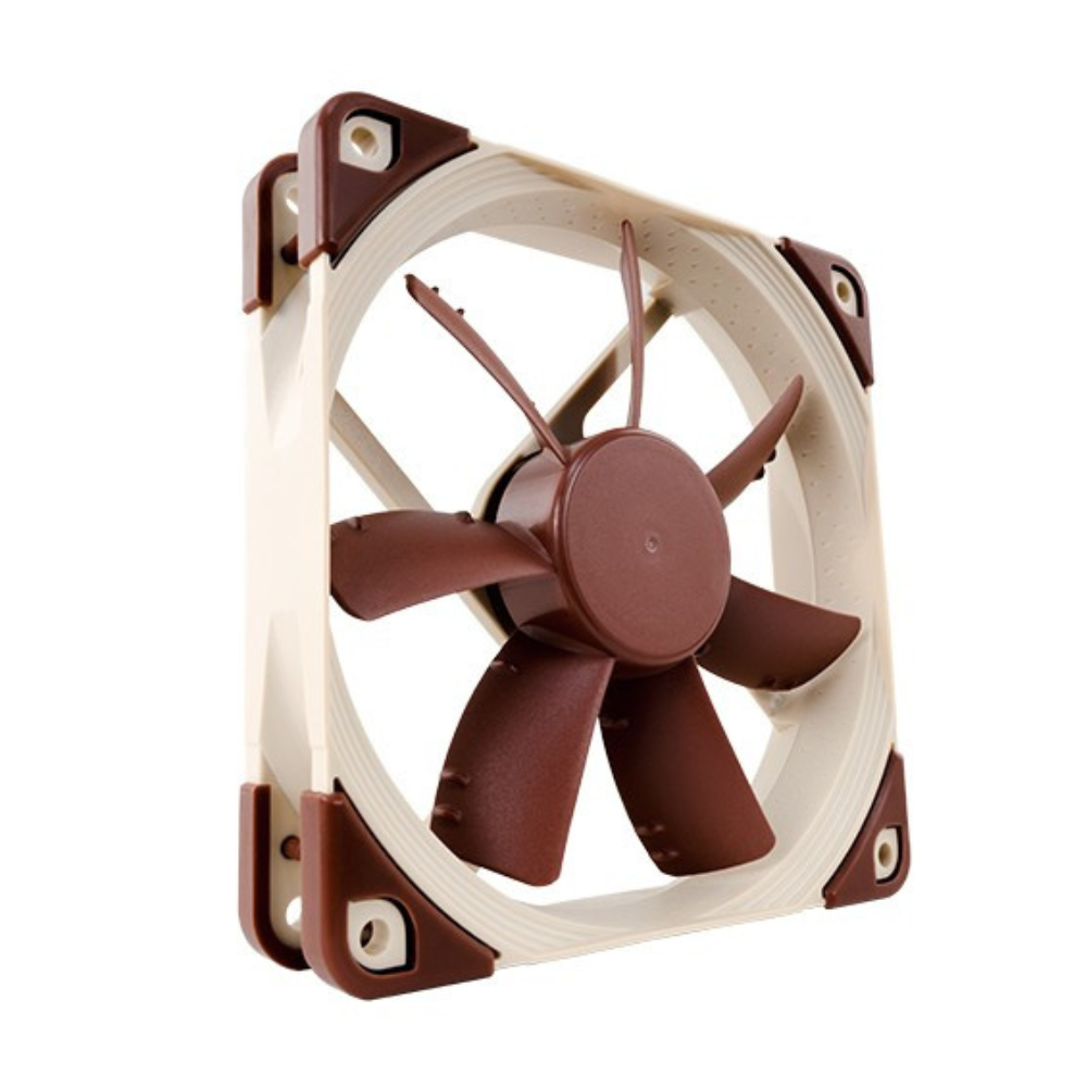 Ventilador Noctua NF-S12A PWM, 120mm, 1200RPM, Café