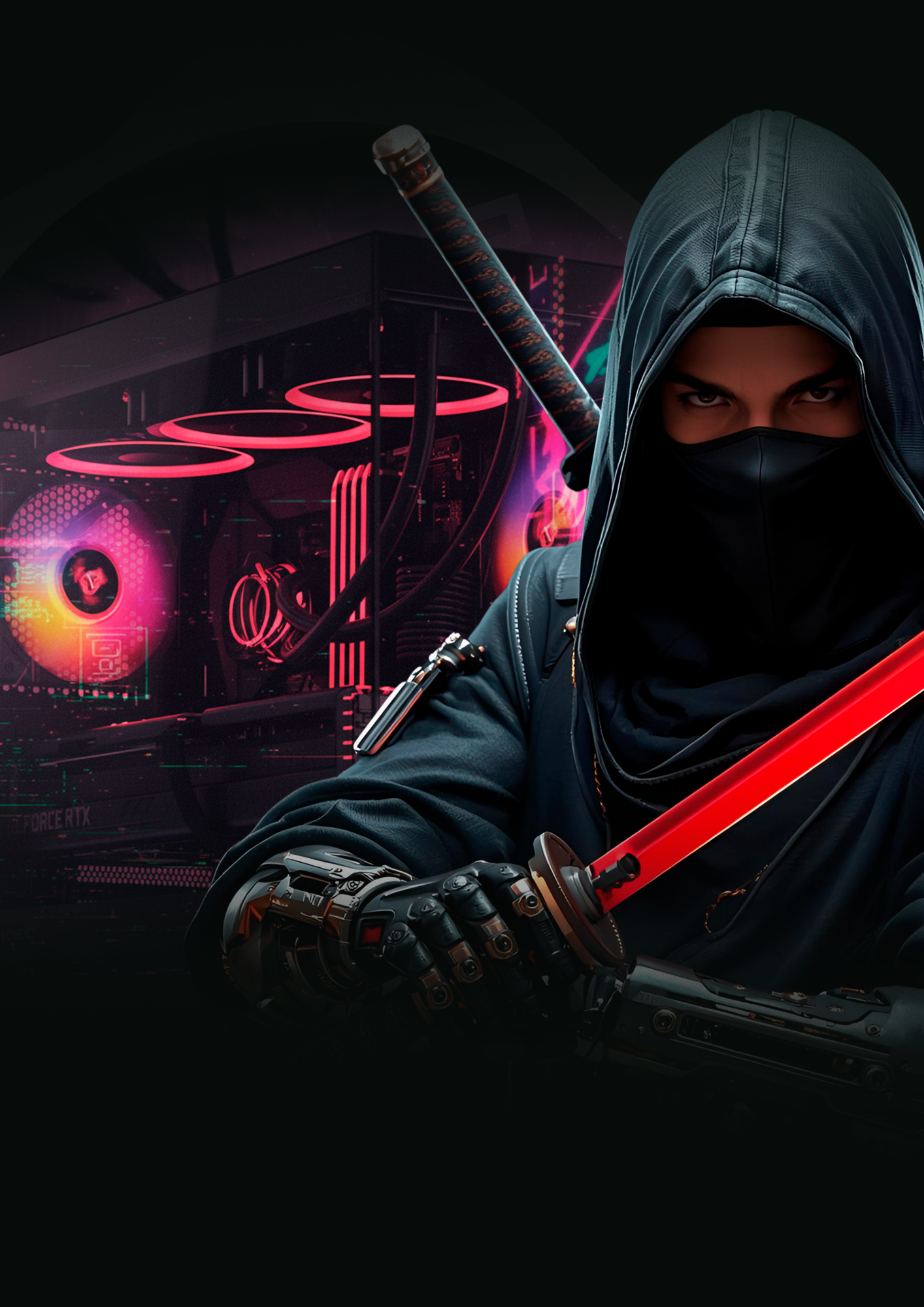 Computadora Zero - AMD Ryzen 5 5500X3D - 16GB RAM DDR4 - RTX 5060Ti 8GB - 1TB SSD NVME