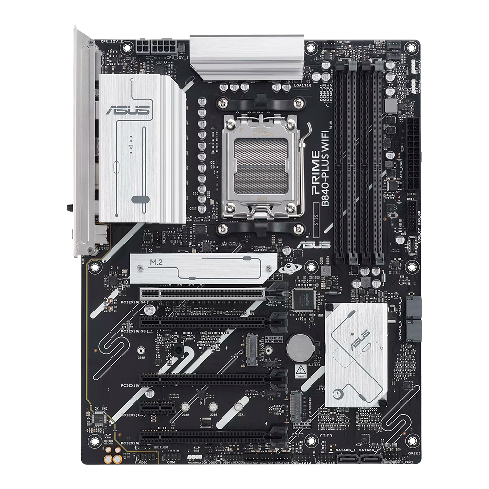 Tarjeta Madre Asus Prime B840-Plus Wifi, Socket Am5, DDR5, ATX.