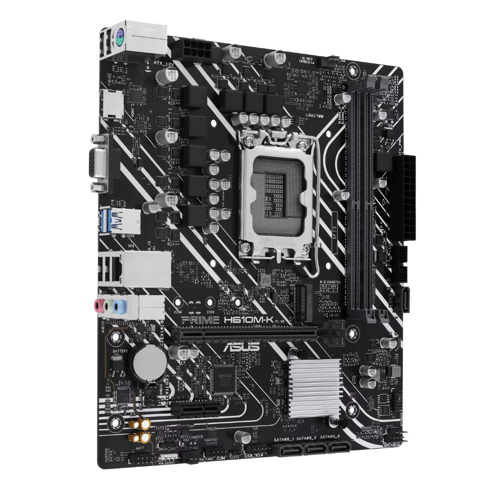 Tarjeta Madre ASUS PRIME H610M-K, Socket 1700, 2x DDR5, HDMI