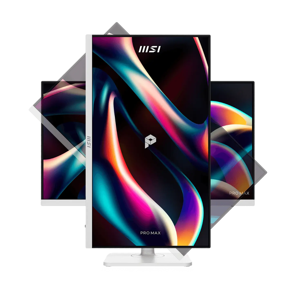 Monitor Led Msi 24" Pro Max, 1920X1080, 144Hz, Blanco.