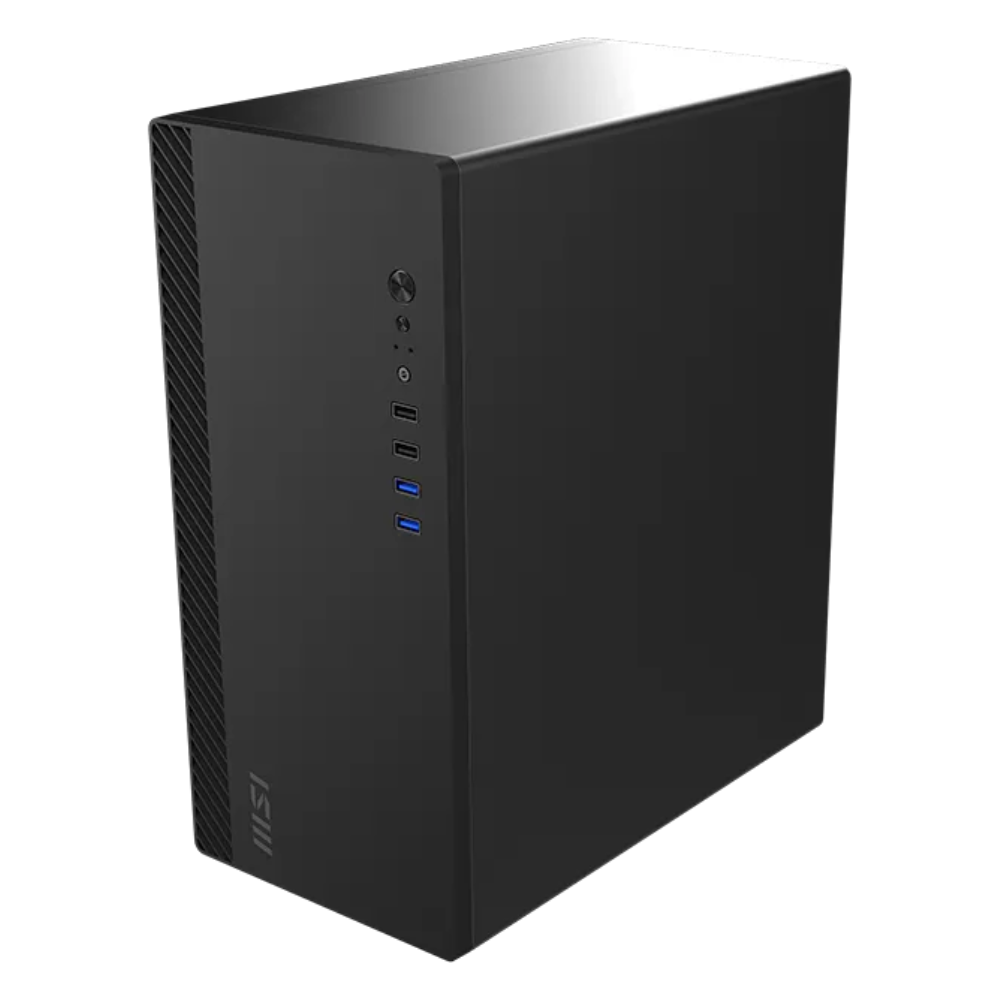 Gabinete MSI PRO SHIELD M100P, Micro ATX, Incluye 1 ventilador