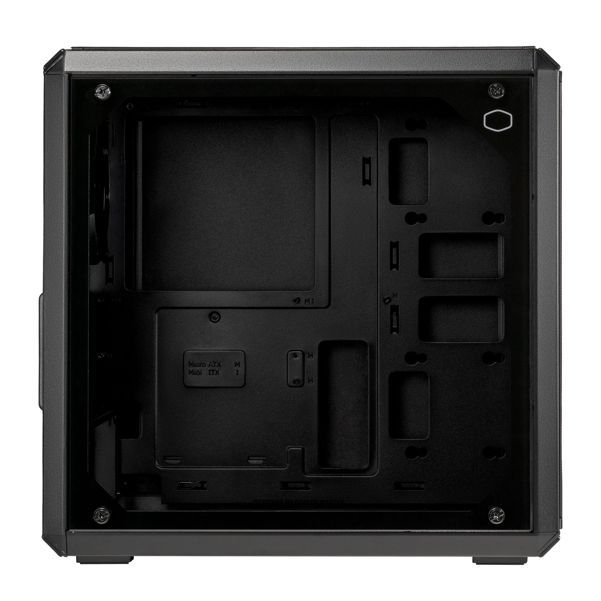 Gabinete Cooler MasterBox Q300L V2 | Cristal Templado, Micro-ATX, Negro