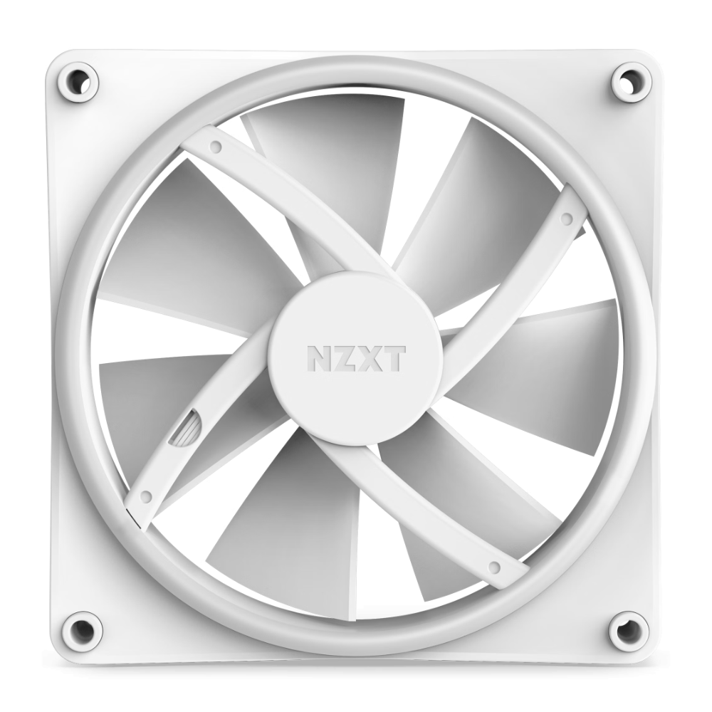 Ventilador NZXT F140 RGB Duo, 140Mm, Blanco