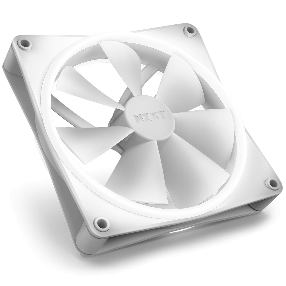 Ventilador NZXT F140 RGB Duo, 140Mm, Blanco