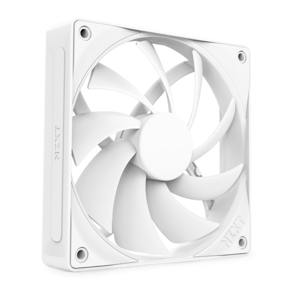Ventilador NZXT F120Q, 120mm, Blanco.