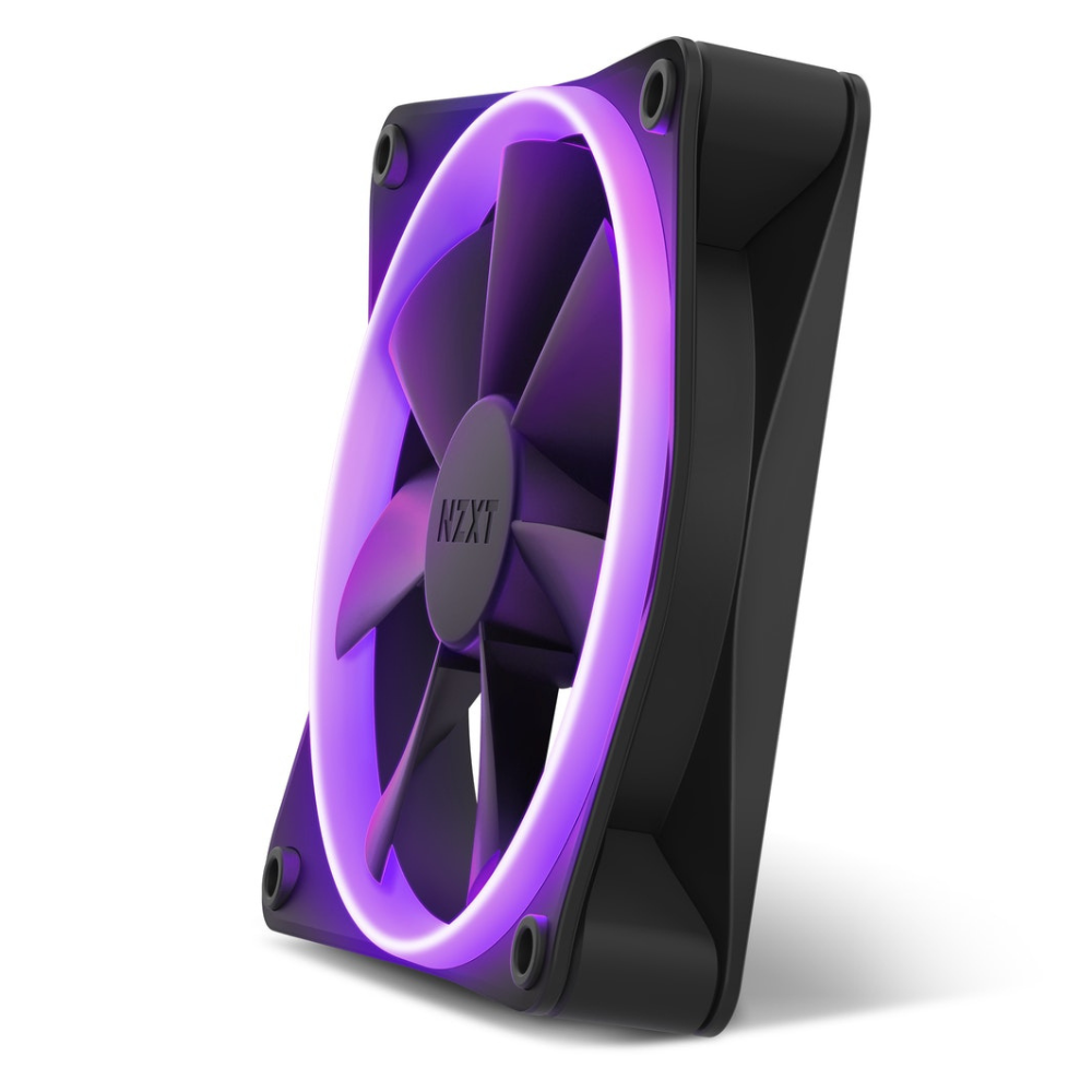 Ventilador NZXT F120 RGB, 120Mm, 1800RPM, Negro.