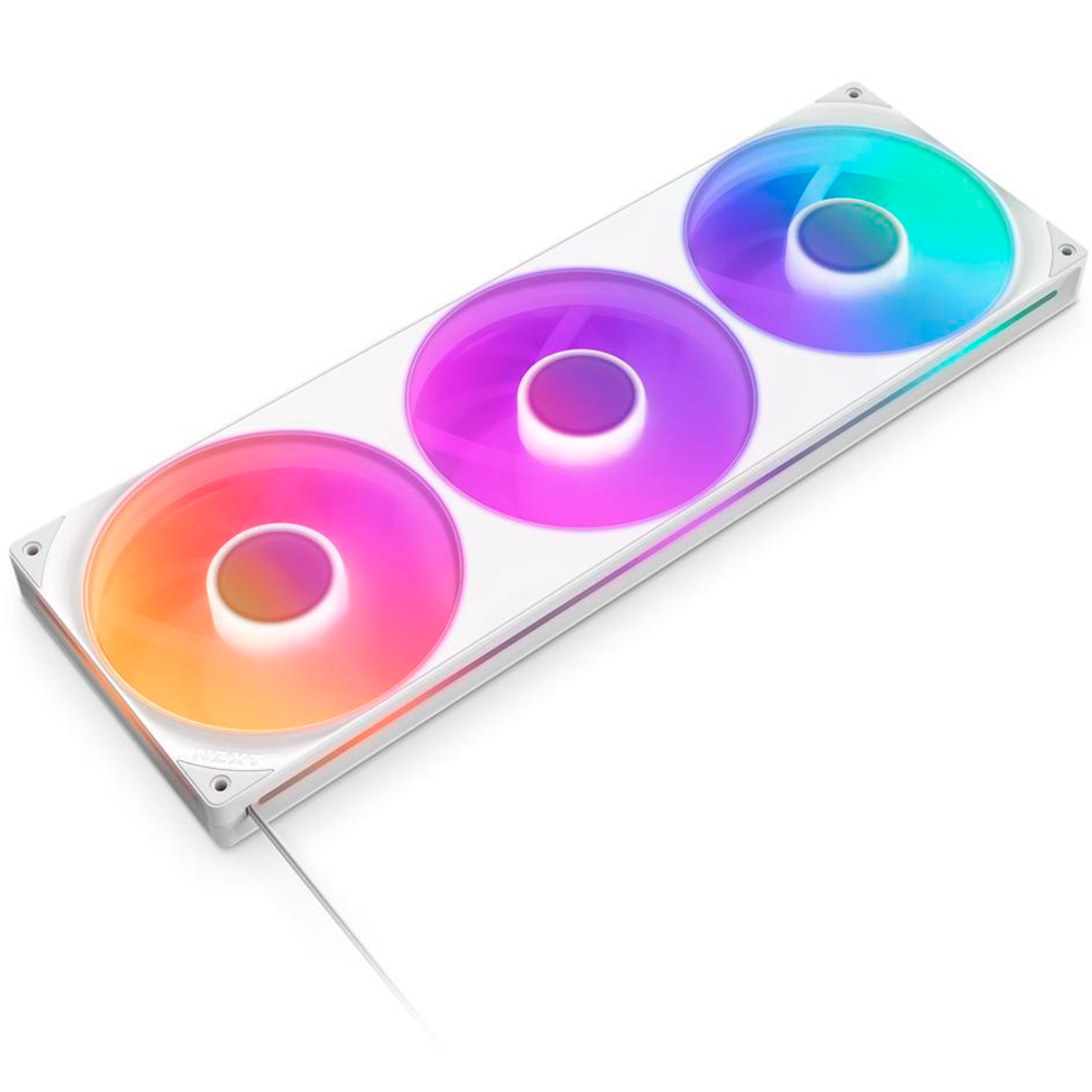 Kit de Ventiladores NZXT F420 Unibody RGB 420MM White