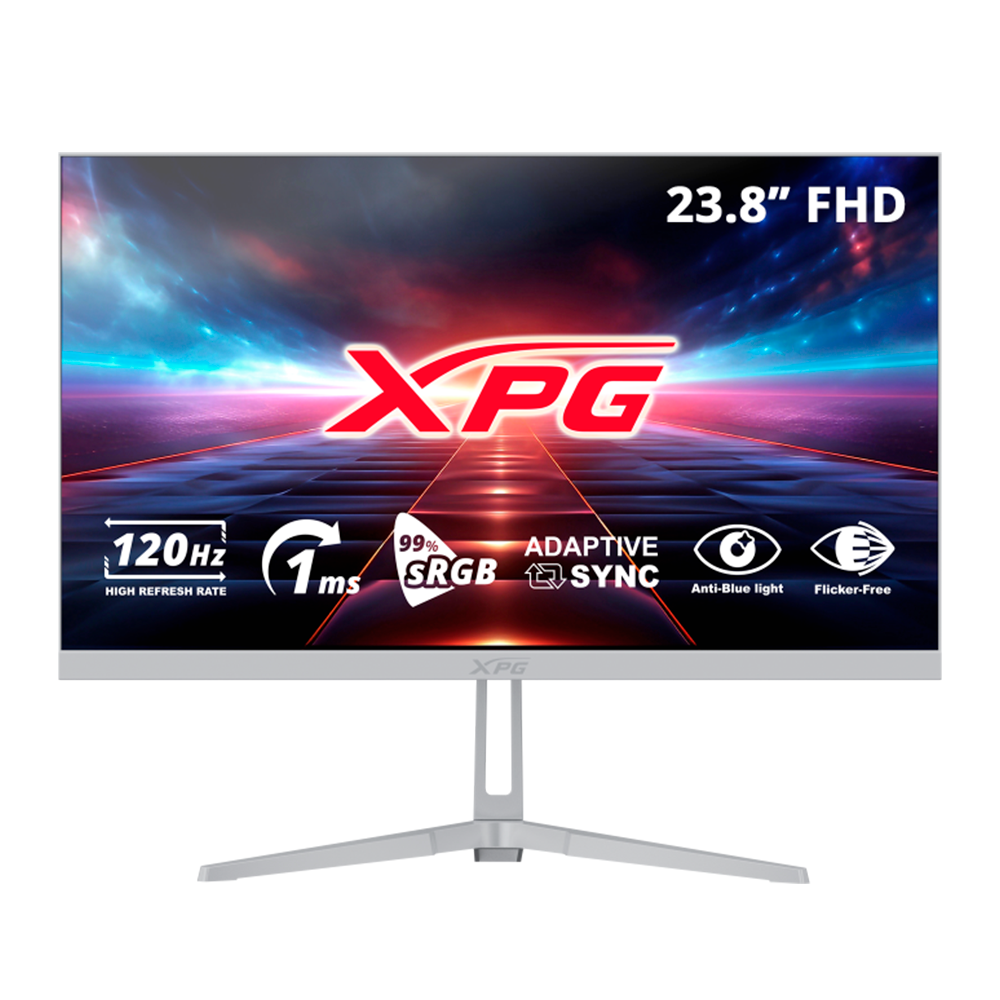 Monitor XPG Rift R24F2 23.8", IPS Full HD 120Hz, 1ms | Blanco