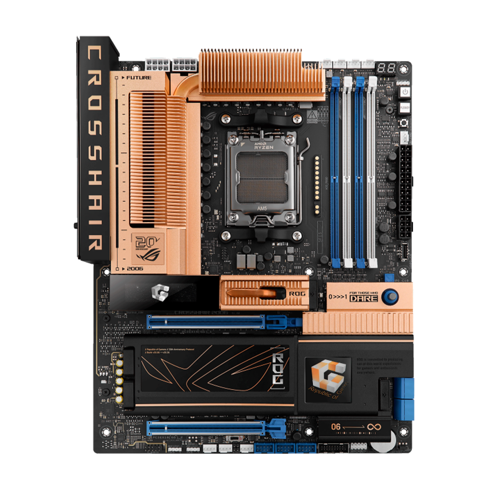 Tarjeta Madre Asus ROG Crosshair 2006 X870E, DDR7, Socket AM5, PCI-E 5.0
