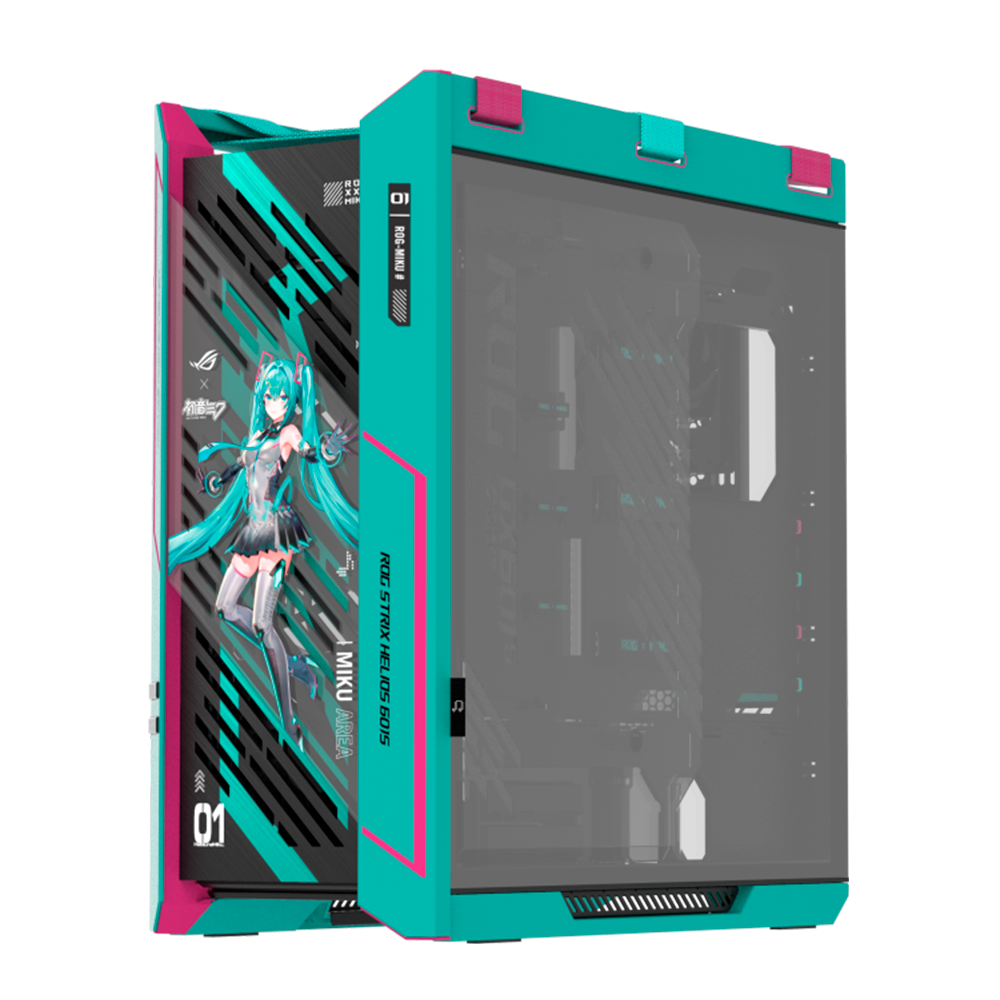 Gabinete ASUS ROG STRIX Helios II Hatsune Miku