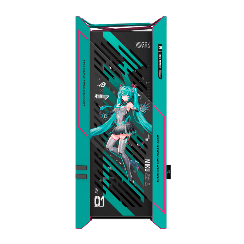 Gabinete ASUS ROG STRIX Helios II Hatsune Miku