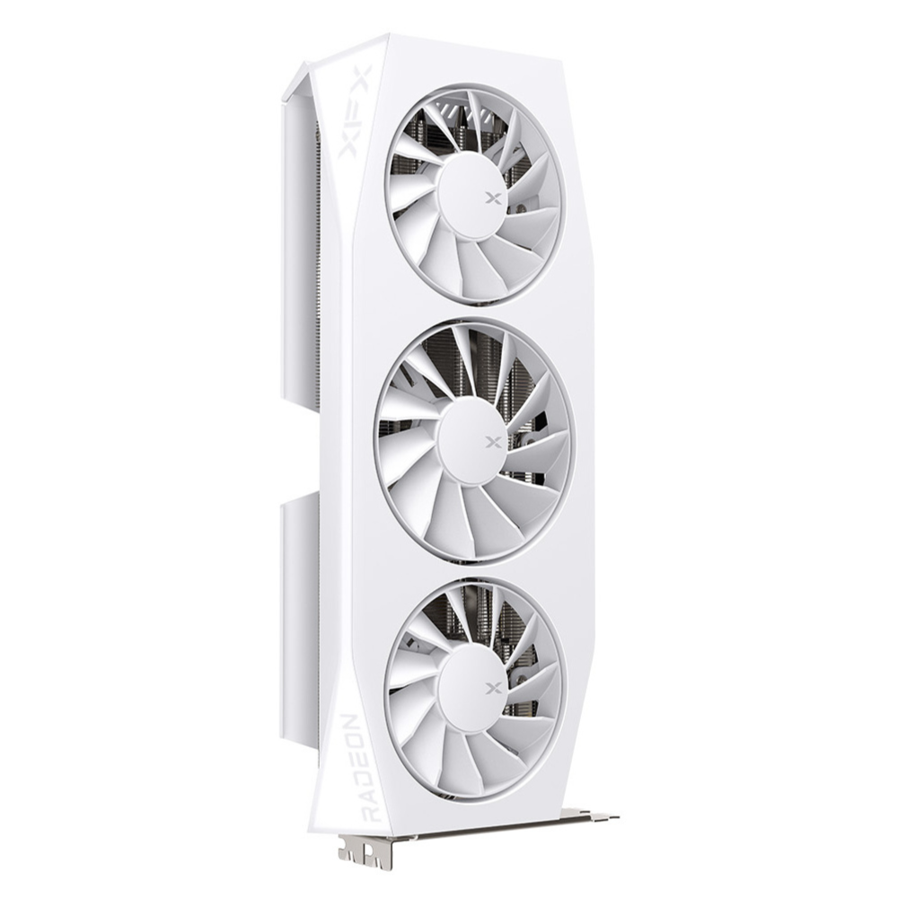 Tarjeta De Video XFX Swift Rx9060Xt Oc, 16Gb, Blanca.