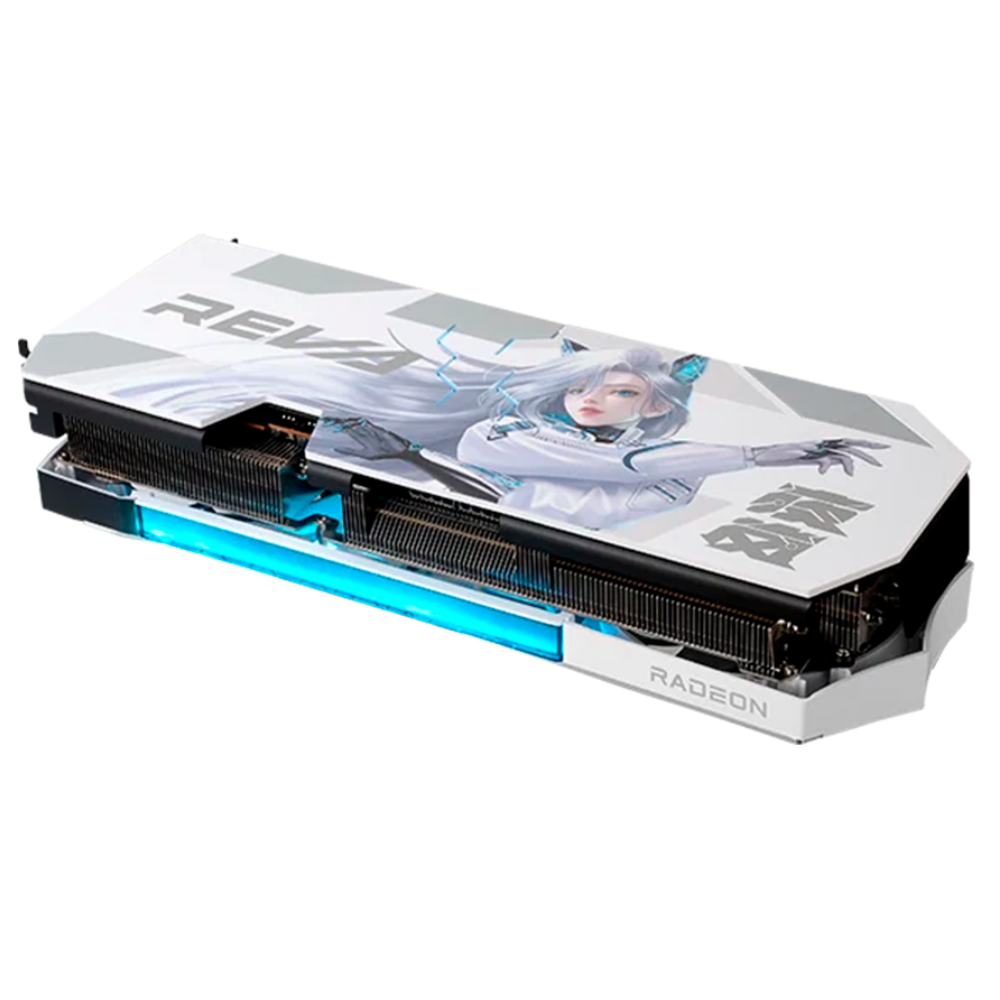 Tarjeta de Video Power Color Hellhound RX9070XT 16GB Reva Edition | AMD Radeon | 256-bit GDDR6 | PCI Express 5.0