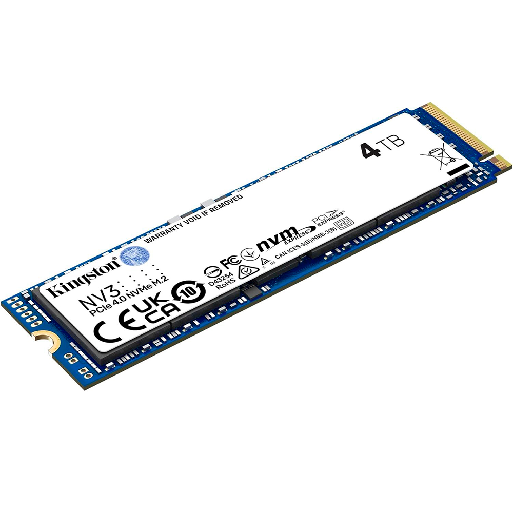 SSD Interno Kingston SNV3S 4TB M.2 2280 PCIe Gen 4