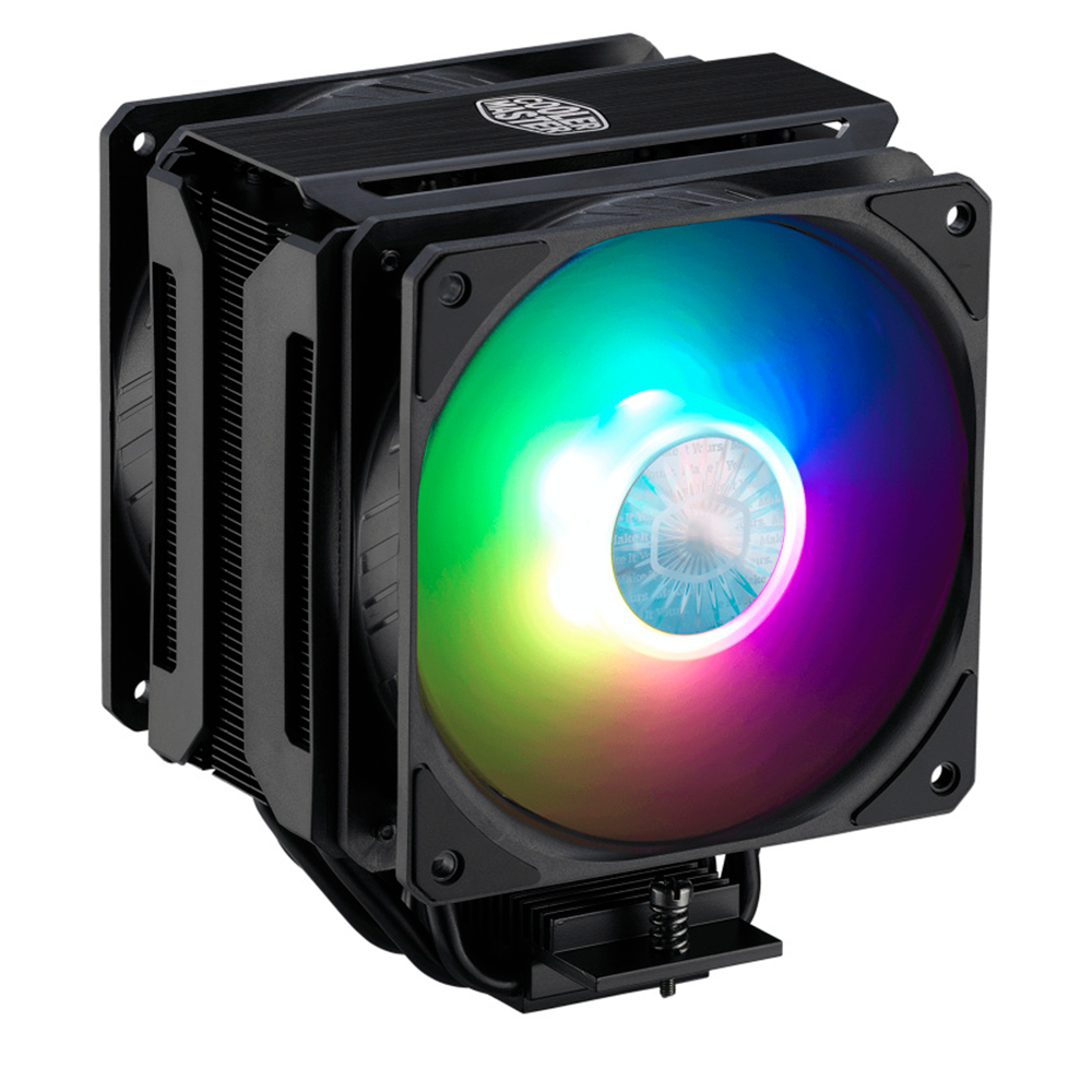 Disipador Cpu Cooler Master Masterair Ma612 Stealth Argb - 120mm - Negro