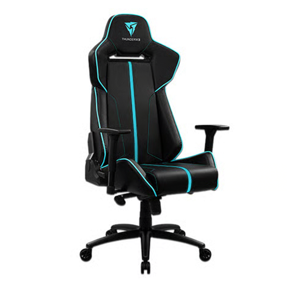 Silla Gamer Thunder X3 BC7 - Negro/Cyan