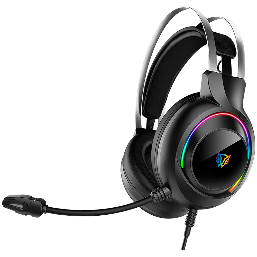 Aud?fonos Gamer Balam Rush Hesix II HS688- Al?mbrico- 3.5mm- Negro