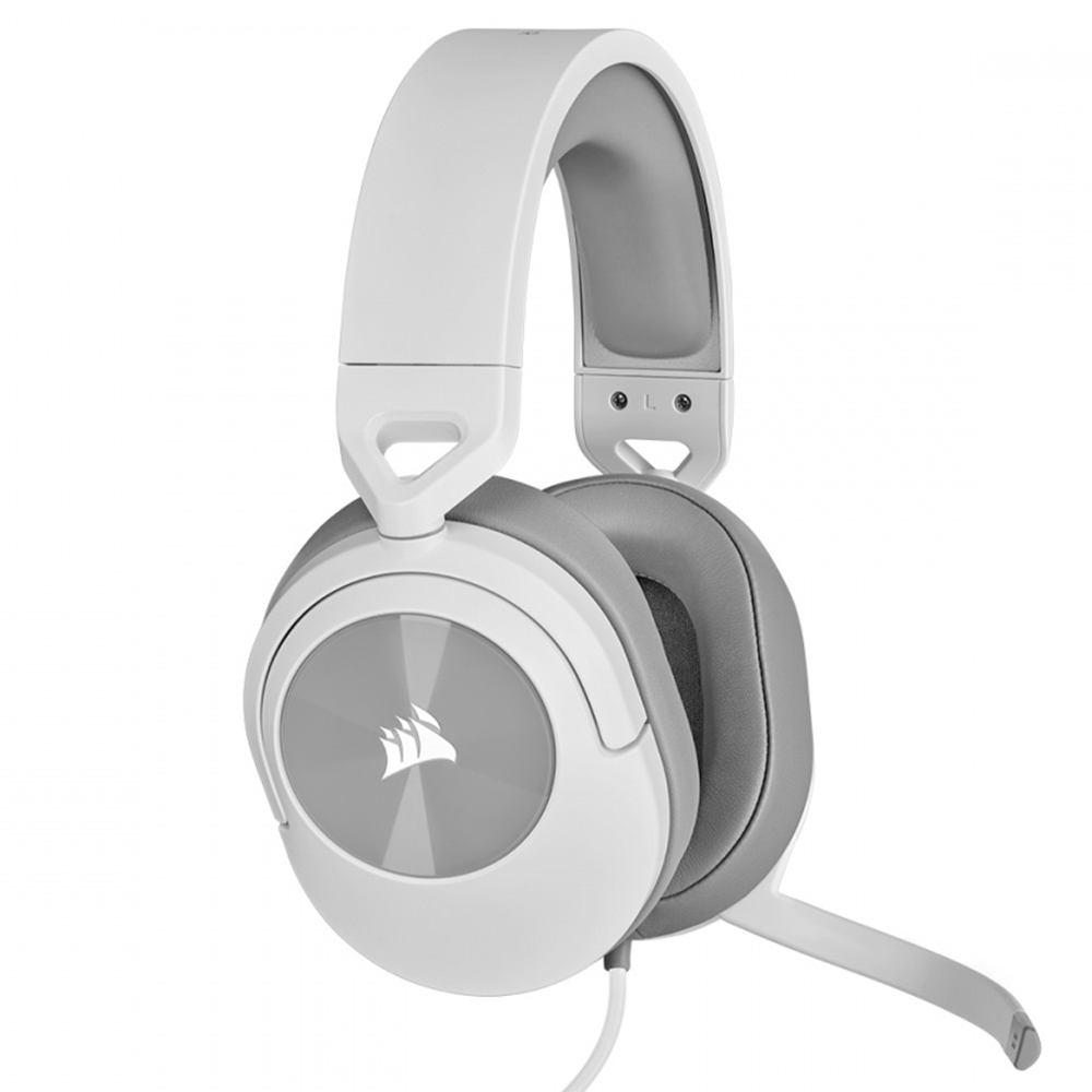 Aud?fonos Gamer Corsair HS55 STEREO- Al?mbrico- Blanco