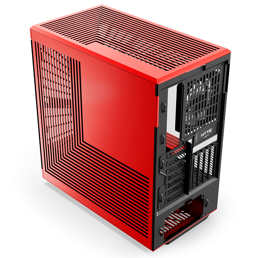 Gabinete HYTE Y40 S-Tier Aesthetic Case ATX Negro/Rojo