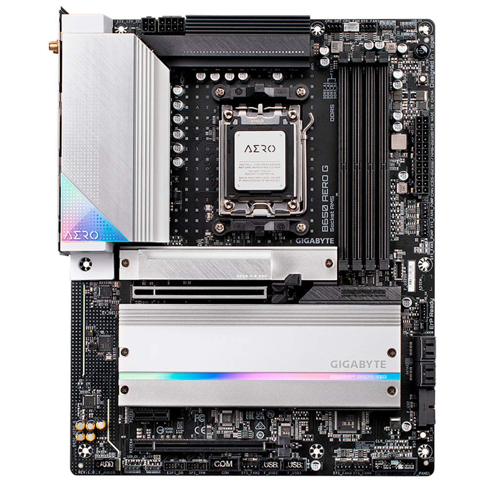 Tarjeta Madre GIGABYTE B650 AERO G - AM5 - ATX - Compatible con DDR5