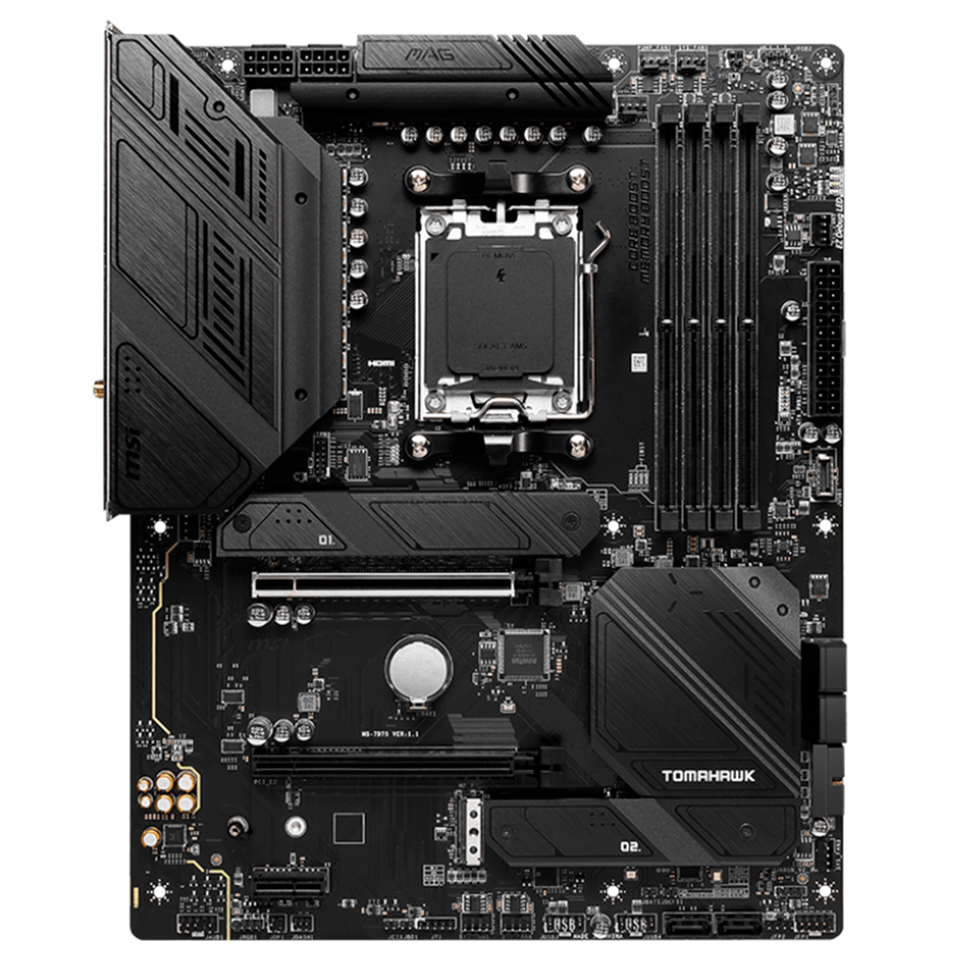 Tarjeta Madre MSI MAG X870 TOMAHAWK WIFI- S-AM5- ATX- Compatible con DDR5