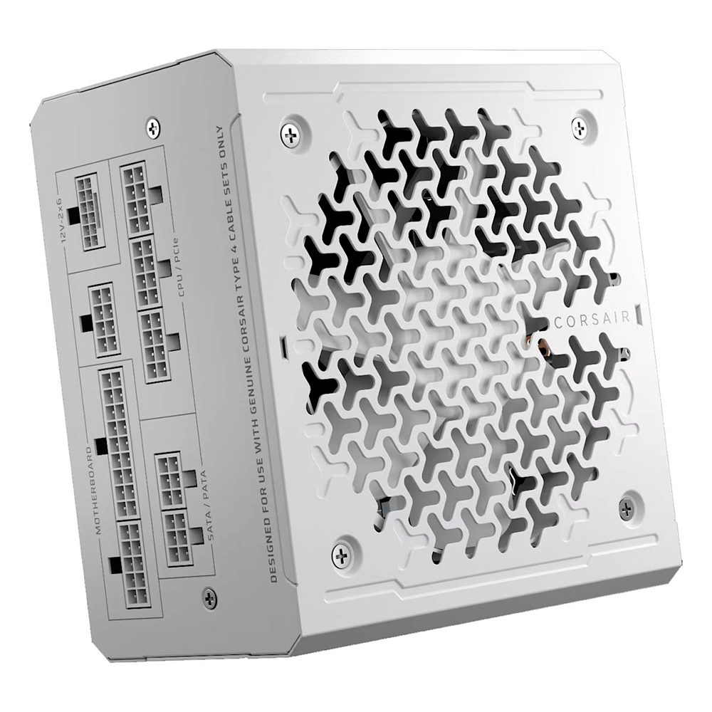 Fuente De Poder Corsair RME Series RM1000E Gold Full Modular ATX Blanco