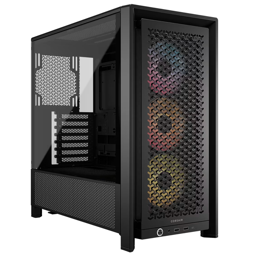 Gabinete Corsair FRAME 4000D RS ARGB- E-ATX- Negro