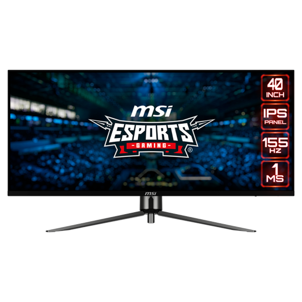 Monitor LED MSI MAG401QR 40" QHD 155Hz | Negro