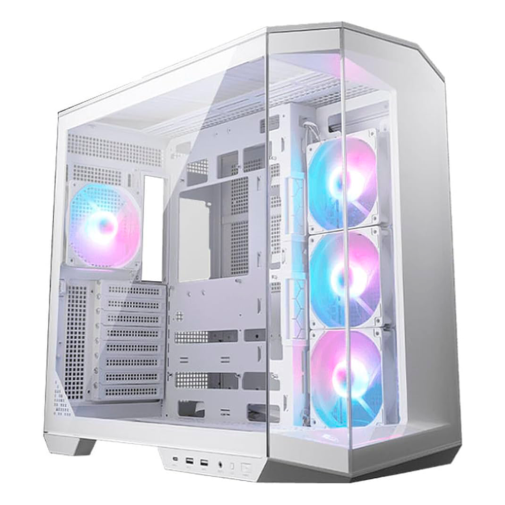 Gabinete MSI MAG PANO M100R PZ - Micro ATX - Blanco