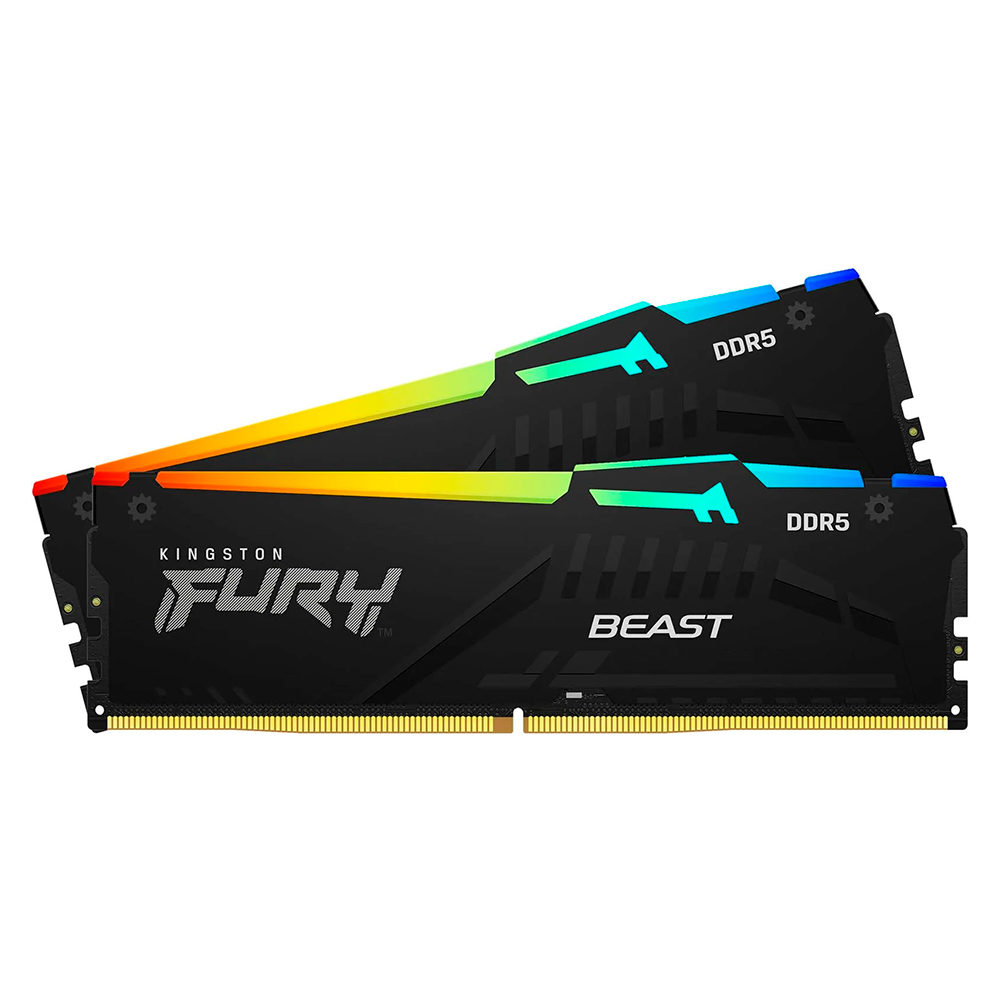 Kit Memoria RAM Kingston Fury Beast 2x16GB | 32GB DDR5 6000Mhz