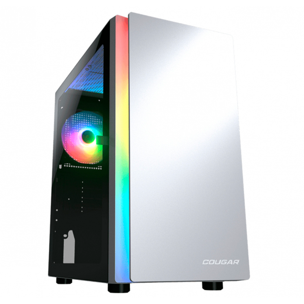 Gabinete Cougar Purity RGB - Micro ATX - Blanco