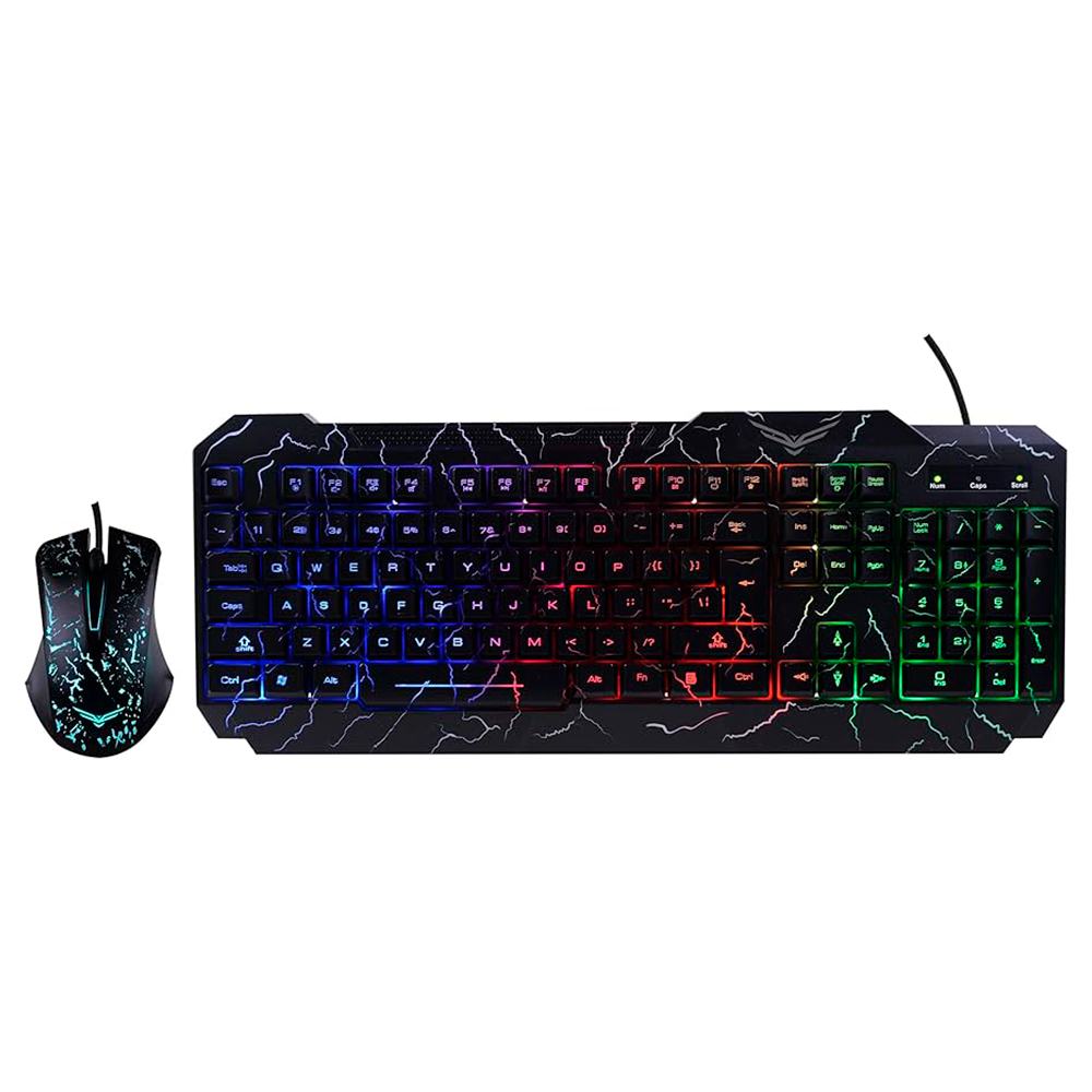 Kit Gamer De Teclado Y Mouse Naceb NA-633 Alambrico USB - Negro