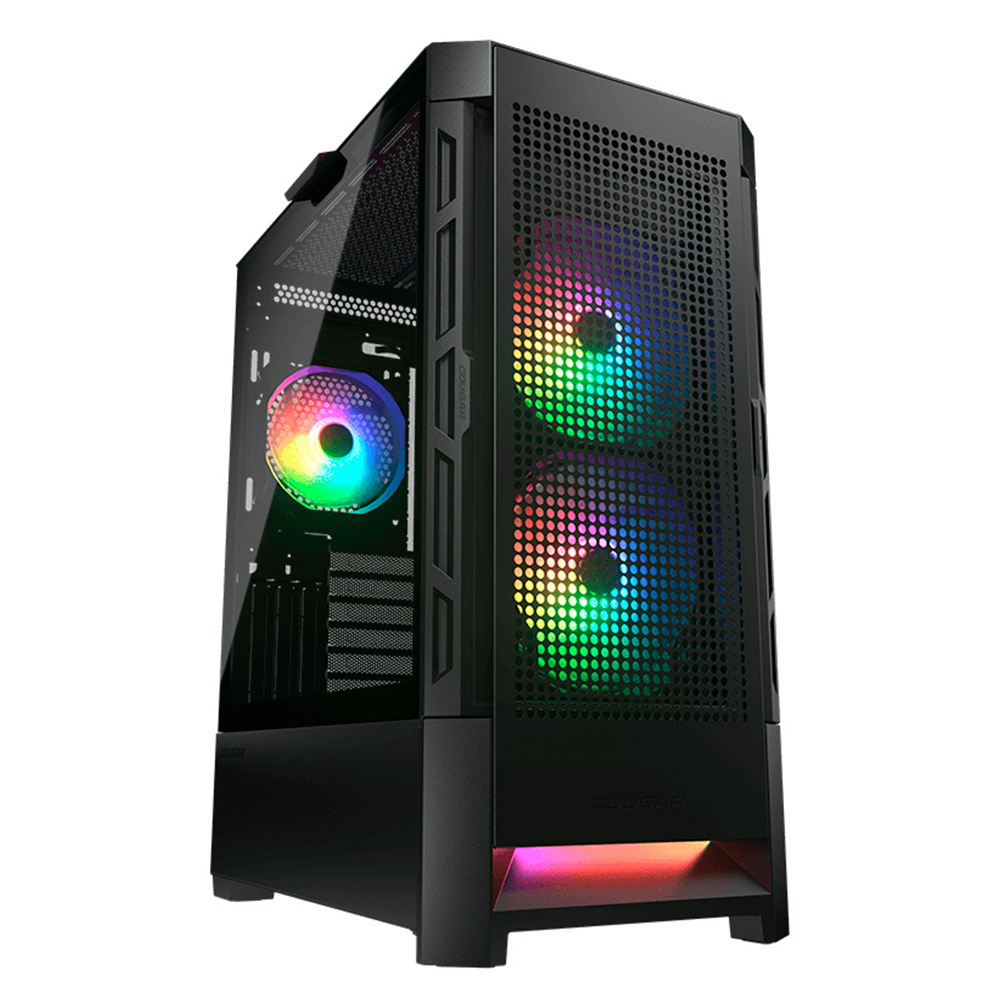 Gabinete Cougar AIRFACE RGB - E-ATX - Negro
