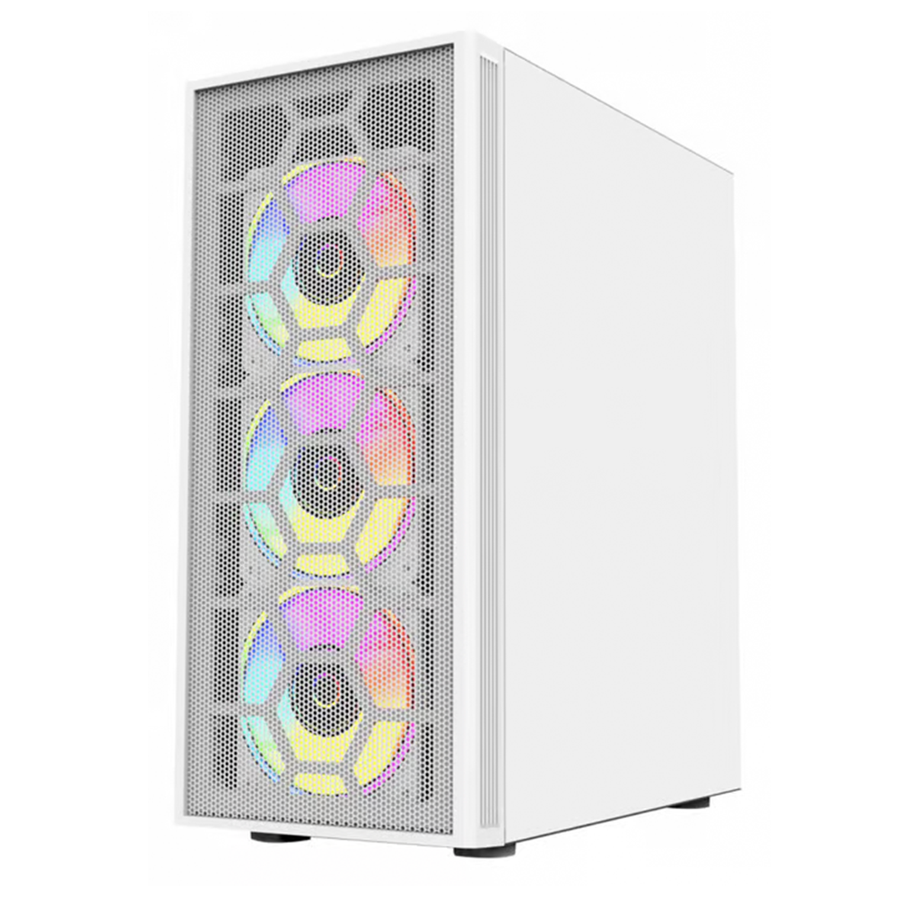 Gabinete Balam Rush DragonFly II Mesh GM740 - ATX - Blanco