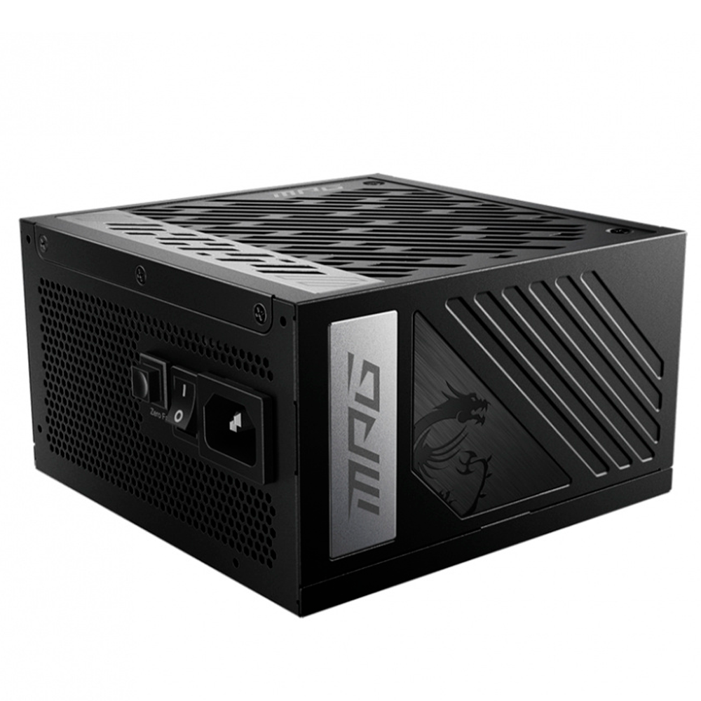 Fuente de Poder MSI MPG A1000G PCIE5 80 PLUS Gold