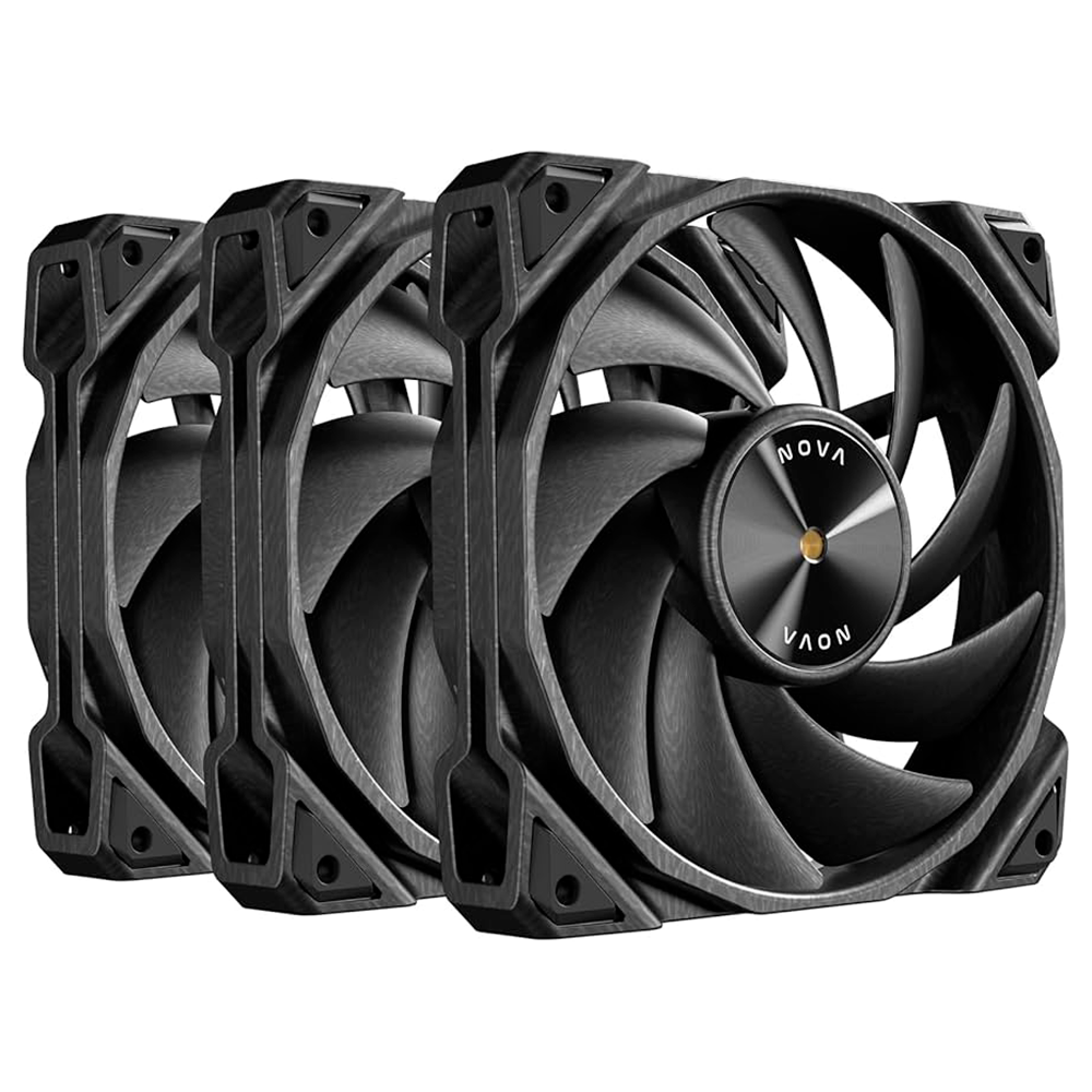 Kit de Ventiladores Antec Nova 120 3x120mm - Negro